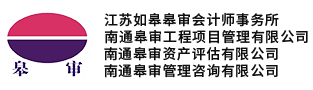 如皋皋審會計師事務所有限公司Logo